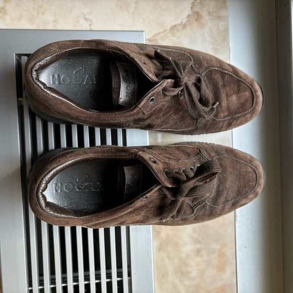 HOGAN INTERACTIVE. Brownsuede. European size 36 - Picture 3 of 6